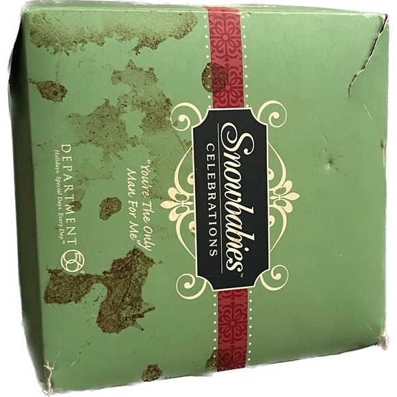 Dept 56 Snowbabies 2007 You're The Only Man For Me Christmas Holiday Figurine - Picture 4 of 5